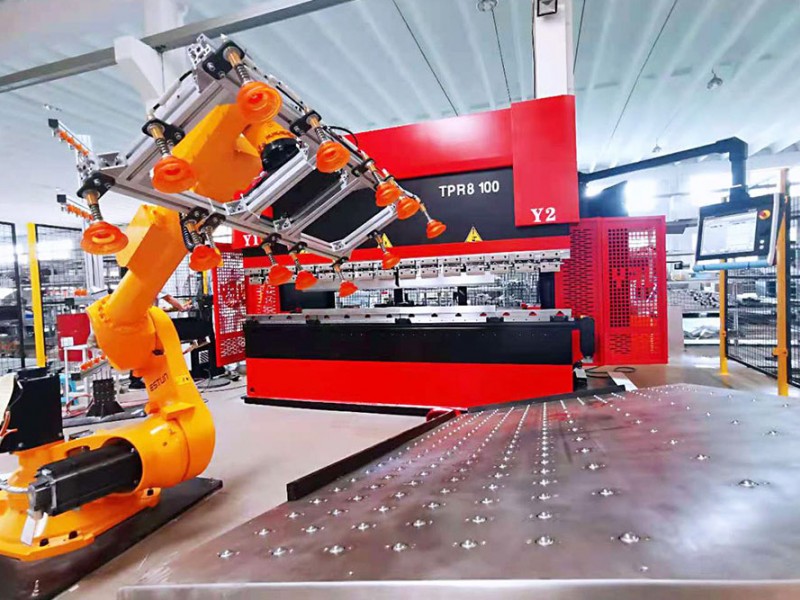 全自动机器人折弯设备