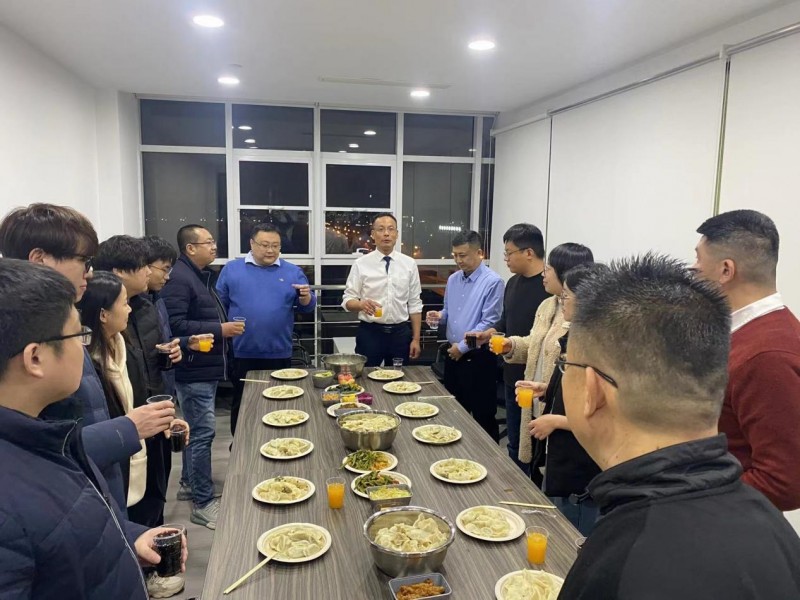 元旦喜乐，饺子飘香——捷远电气2025年迎新春包饺子活动圆满举行